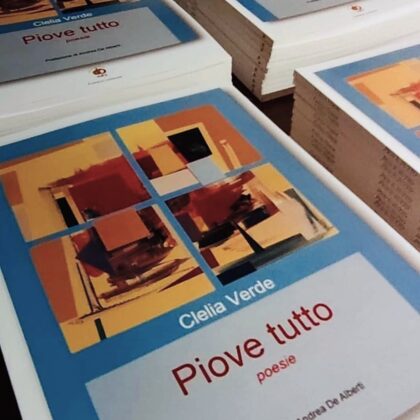 PIOVE TUTTO by Clelia Verde, Edda Edizioni - Work ''Oltre la finestra'' on the book cover