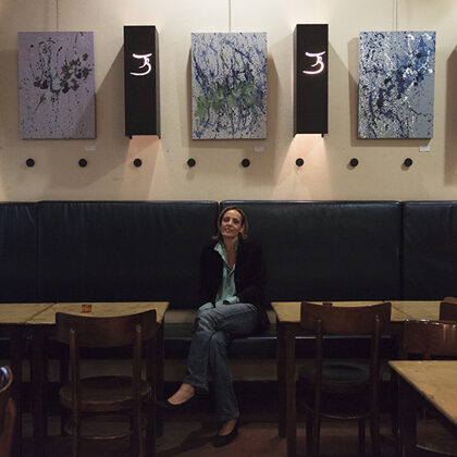 Personale Spazi Fecondi - Nord Est Cafè Milano 2014