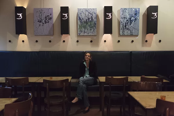 Personale Spazi Fecondi - Nord Est Cafè Milano 2014